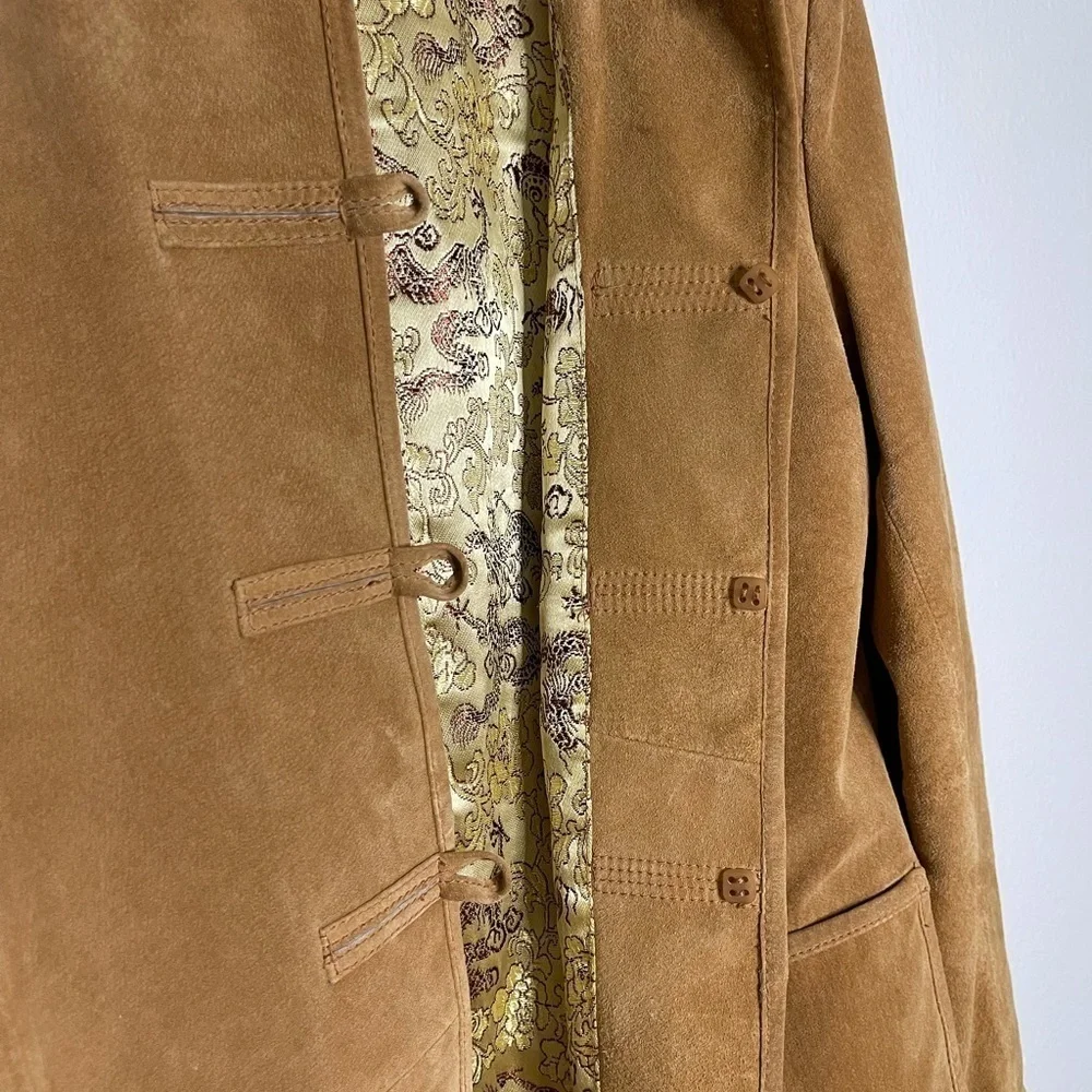 Norm Thompson vintage leather jacket blazer - Picture 12 of 12